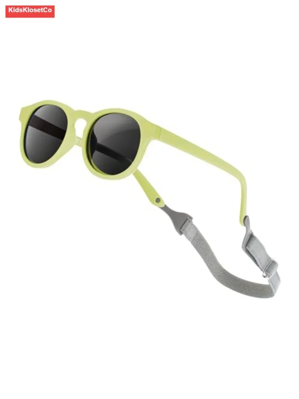 Polarized UV400 Baby Sunglasses with Strap Flexible TPEE TAC Shatter Resistant